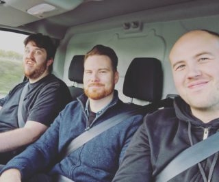 @neonfieldsband road trip to @stabalmusic 

#neonfieldsuk #neonfieldsband #musicvideo #menwithven
